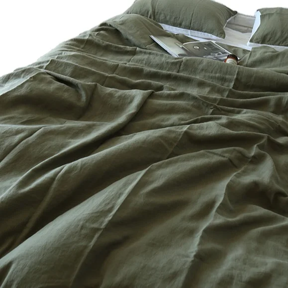 Natural Breathable Reactive Dyed Eco-friendly Stock Washed Curtain Bedding Tablecloth Large Flax Linen Fabric Extra Width 280cm