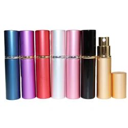 Travel Mini Aluminum Refillable Perfume Atomizer Refill Spray Bottle 5ml 8ml 10ml