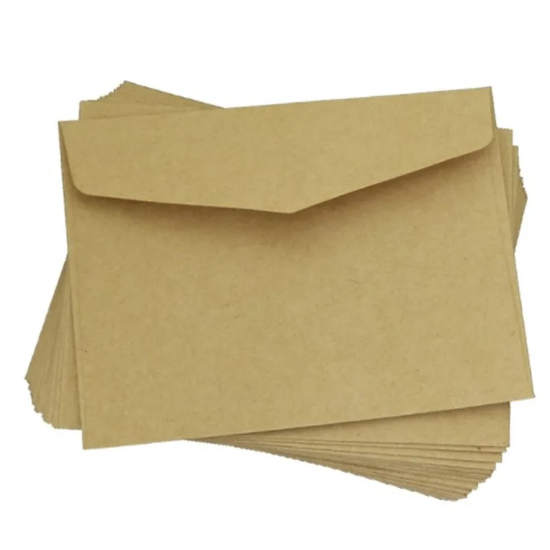 New Design Small Kraft Thank You Wedding With Invitation Envelope