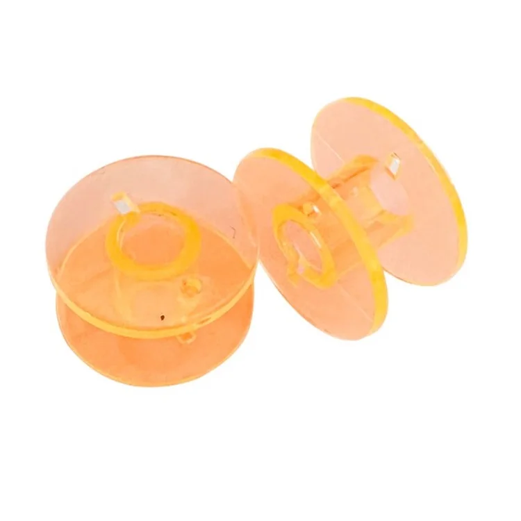 Wholesale Transparent Multi-color Plastic Bobbin Spool Clear Sewing Machine Bobbin