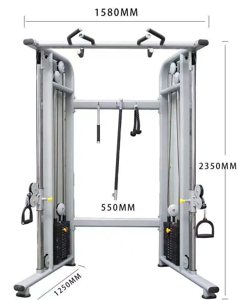 Cheap Wholesale Fitness Equipment Multi Functional Trainer/Multifunction Smith Machine Gym Cable Crossover Machine for Home