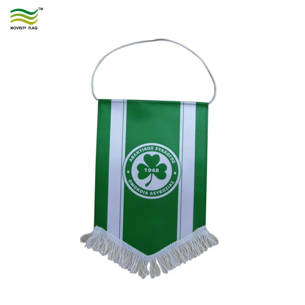 High Quality Custom Sports Podium Flags  Football Pennants