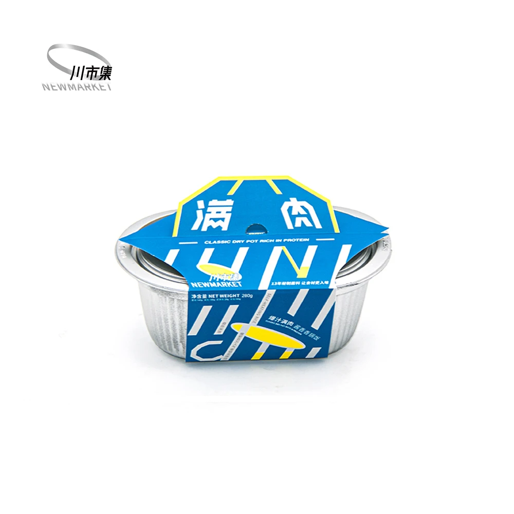 Fast Cooking Convenient Self Heating Packaging Box Chinese Instant Food