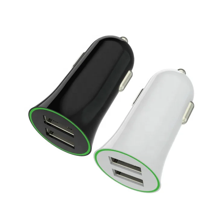 Cheap Dual USB Cigarette Lighter Car Charger 2 Port Lcd Fast Car Charger Micro USB Car Phone Charger Adapter
