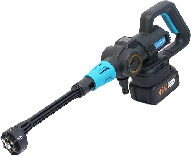 Portable 1400 Watts Motor High-Pressure Car Washer Pump 120 Bars 6.5L/Min Flow Rate Includes 5m Outlet Hose 11 Accessories Home