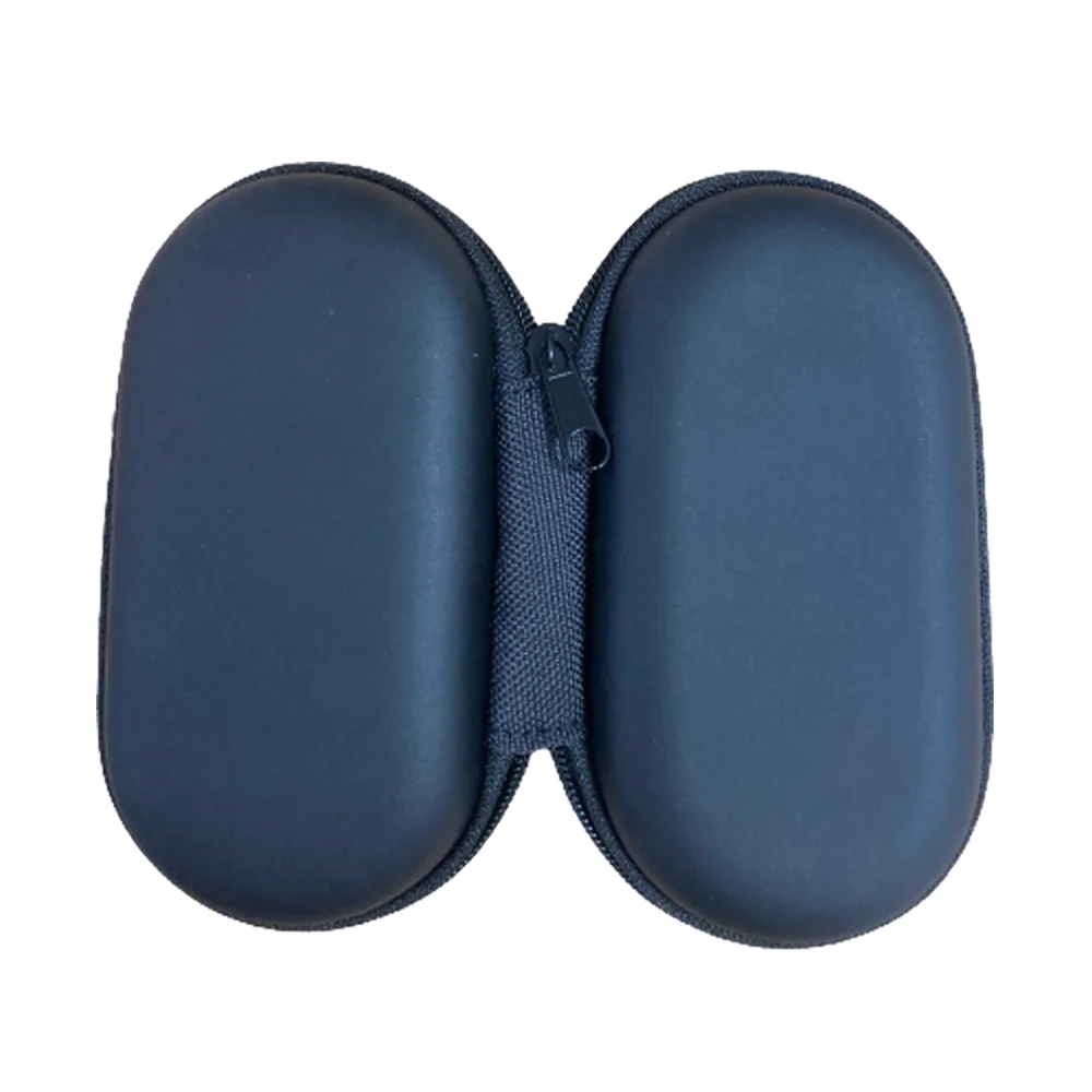 Fingertip Pulse Monitor Box High Quality Waterproof and Shockproof EVA Black Storage Bag (excluding Oximeter and Others) /