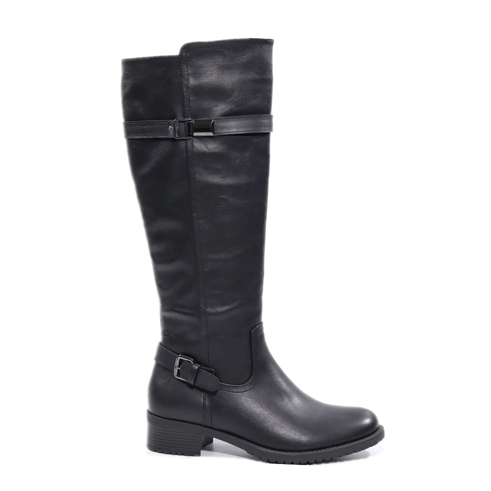 
Customized thigh high classic boot luxury women winter flat over the knee boots 