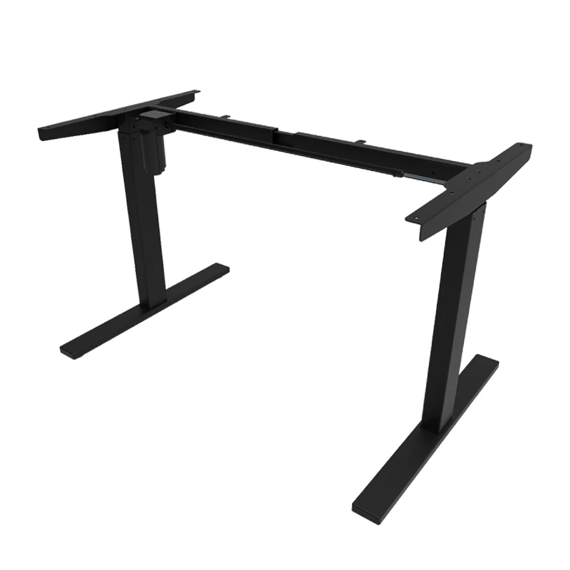 Popular Economic Mental Desk Frame Single Motor Height Adjustable Motorized Ergonomic Electric Smart Lifting Desk