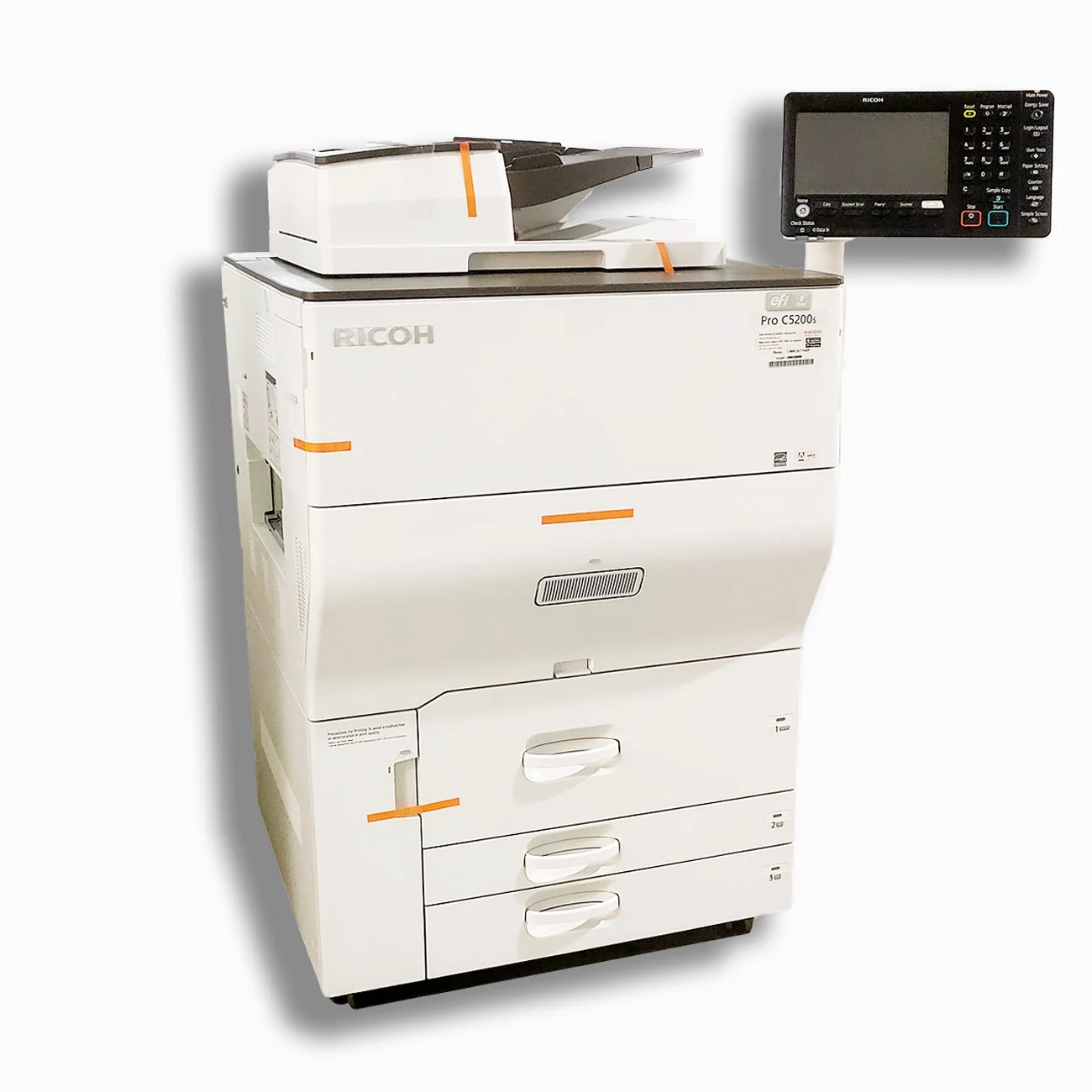 Копировальный аппарат Ricoh Pro C5200s Восстановленный цветной копировальный офисное оборудование