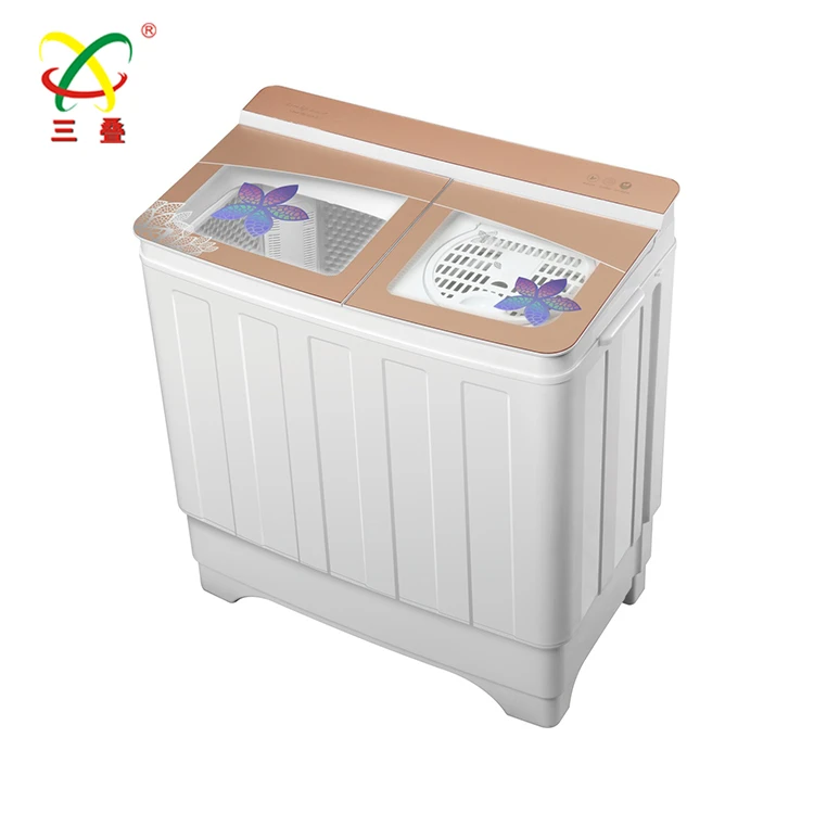Washing Machines for Household Use with Hand Wash Lid and Air Dry Top Loading Twin Tub