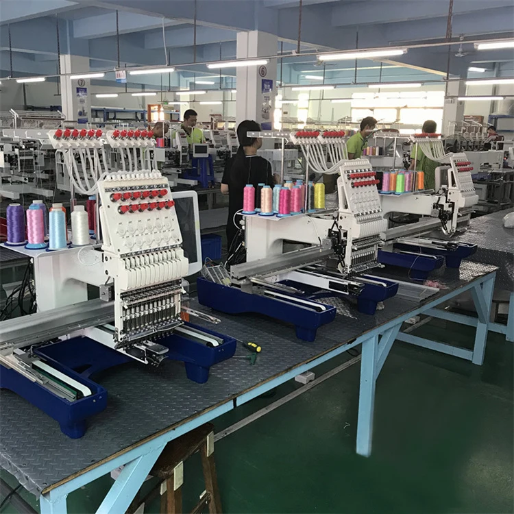 MT-1501 Embroidery Machine Apparel Single Head 15 Needles Computerized Embroidery Machine Prices