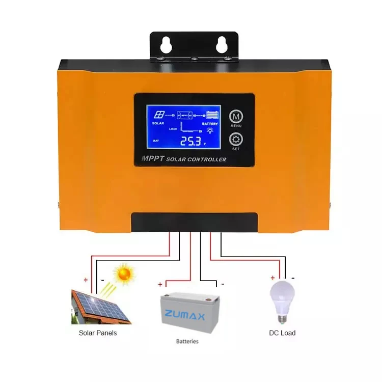 Solar hybrid inverter 60a 80a 100a dc to ac mppt controller
