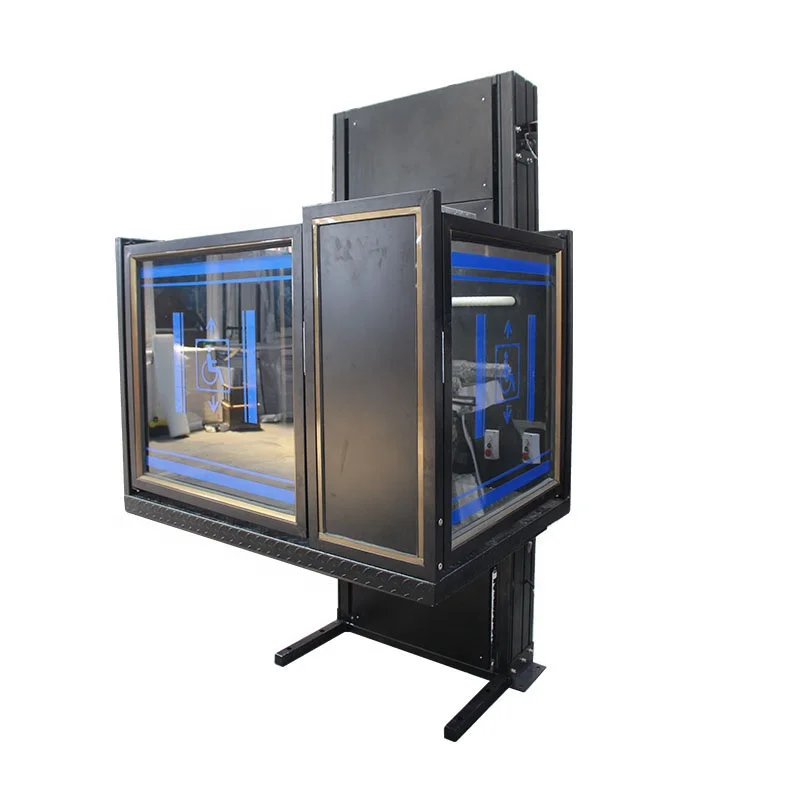 Hydraulic Wheel Chair Lifting Table Provide Multiple Access Points Elevator Vertical Platform Lifts with Protection System