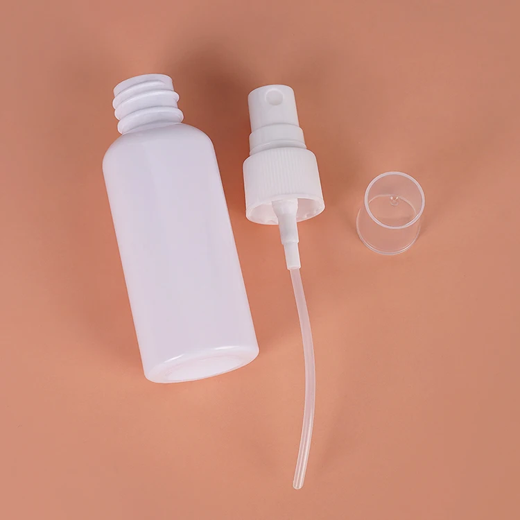 new trending manufacturer 30ml 2 oz plastic transparent white black colored 100ml sanitizer refill spray bottle