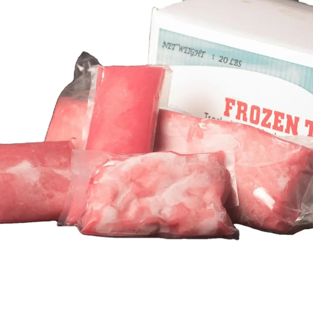 
Manufacturer wholesale yellowfin frozen tuna ground meat instant food for seafood 