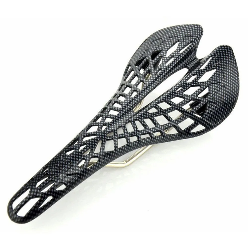 Profession Road MTB Bike Seat Carbon Fiber Material Hollowed Cycling Cushion Pad Comfortable Bicycle Saddle for Bike