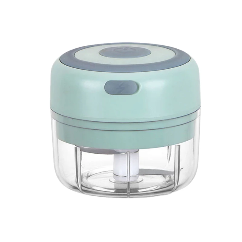 100/250mL Mini Electric Garlic Chopper USB Charging Ginger Masher Machine Sturdy Durable Chili Vegetable Crusher Kitchen Tool