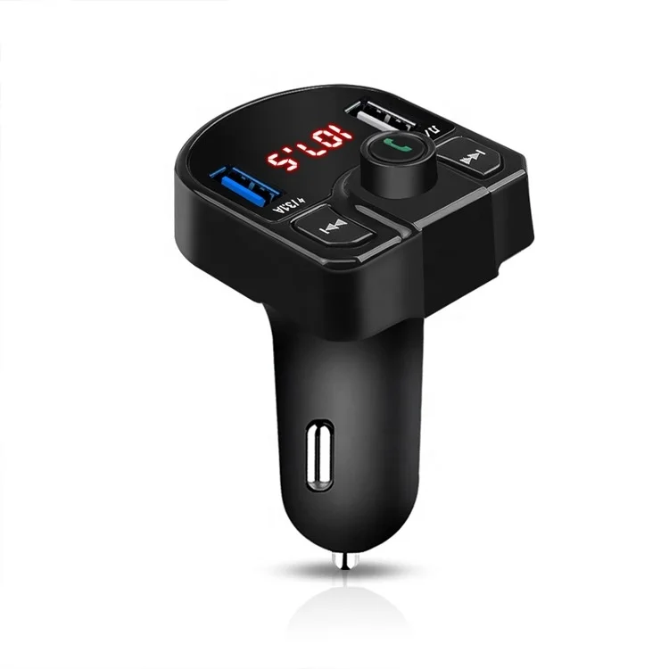Автомобильный Mp3 радиоприемник 4.1a с двойным Usb-зарядным устройством аудио музыка беспроводная система громкой связи Fm-передатчик Bt автомобильный комплект