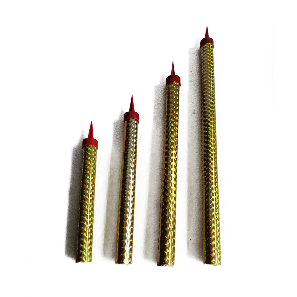 2024 Wholesale Hot Selling Large Tall Big Gold Birthday Sparkler Candle For Party Wedding