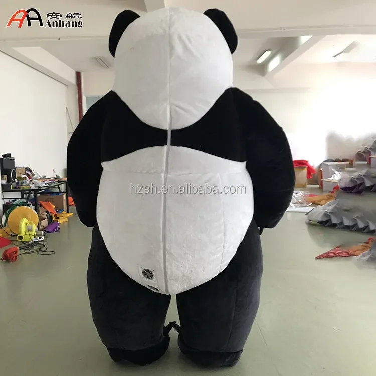 Inflatable Chinese Panda Mascot Costume for Party Dress Outfits Advertising Promotion Carnival