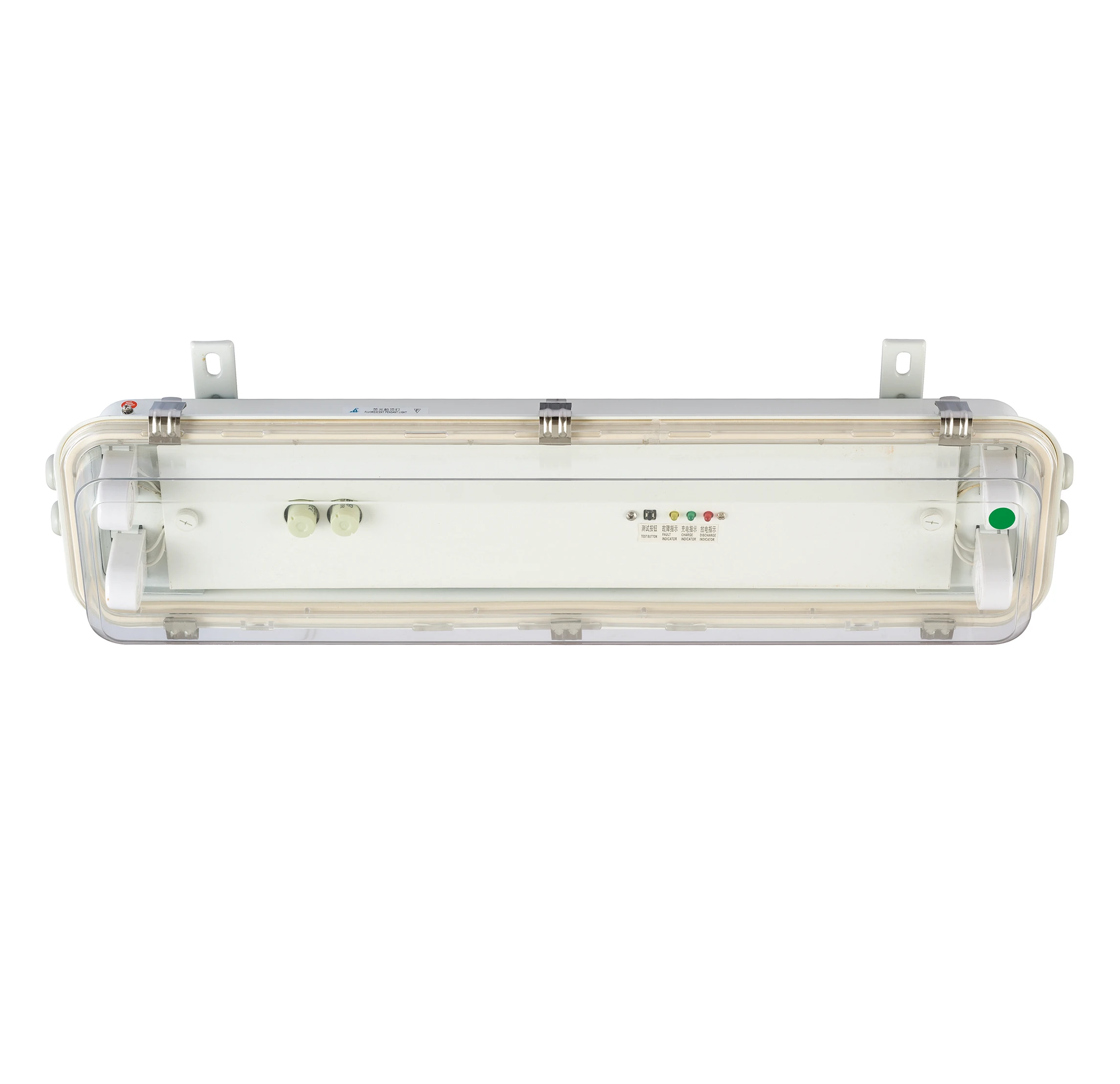 Marine Professional Light AC110V 60Hz 220V 50Hz 2x20W 19W White G13 1600lm IP66 JCY201-2 Fluorescent Pendant Light with Battery