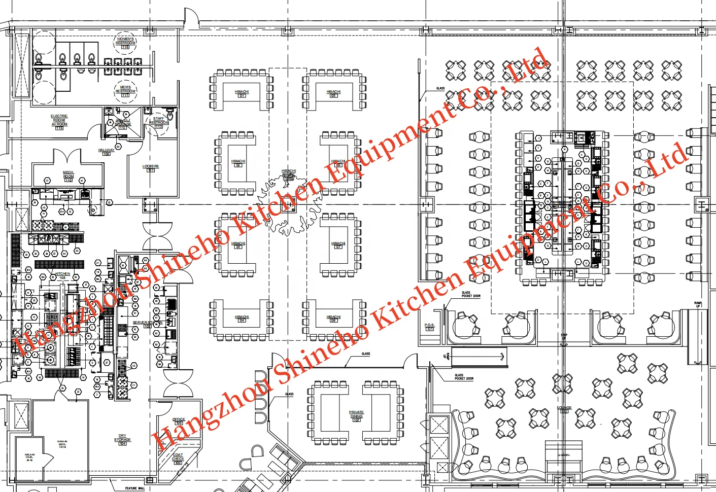 Shineho customized  bar furniture equipment		knee stainless steel hand sink				grey goose vodka bottle cooler