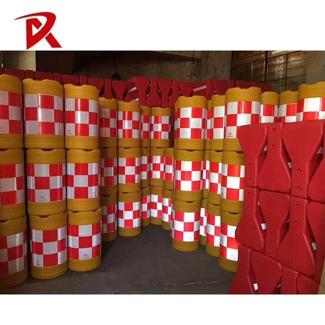 High Quality Road Safety Plastic Traffic Barrel Car Park Barrier Crash Traffic Drum