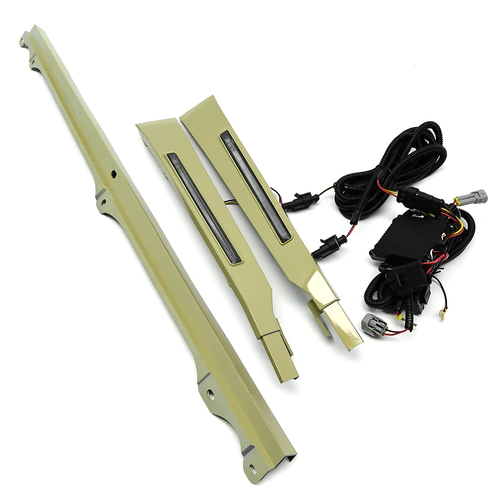 LED Front Bumper Fog Lamp Signal Daytime Running Light DRL For Toyota Land Cruiser J70 LC70 LC71 LC76 LC78 LC79 FJ70 FJ71 FJ76