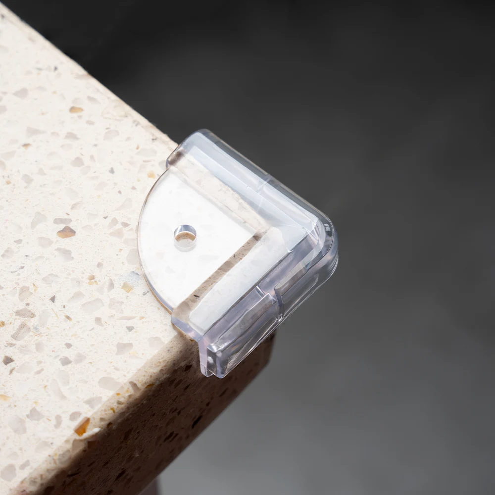 4 Pack Eudemon Best Selling PVC Corner Protector Baby Safety Transparent Table Edge Guards