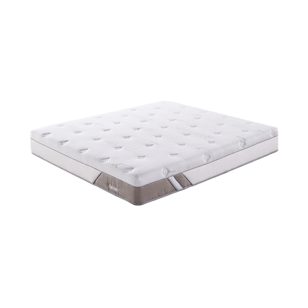 Comfortable Memory Foam High Density Foam Belgium Fabric Steel Spring Mattress for Bedroom