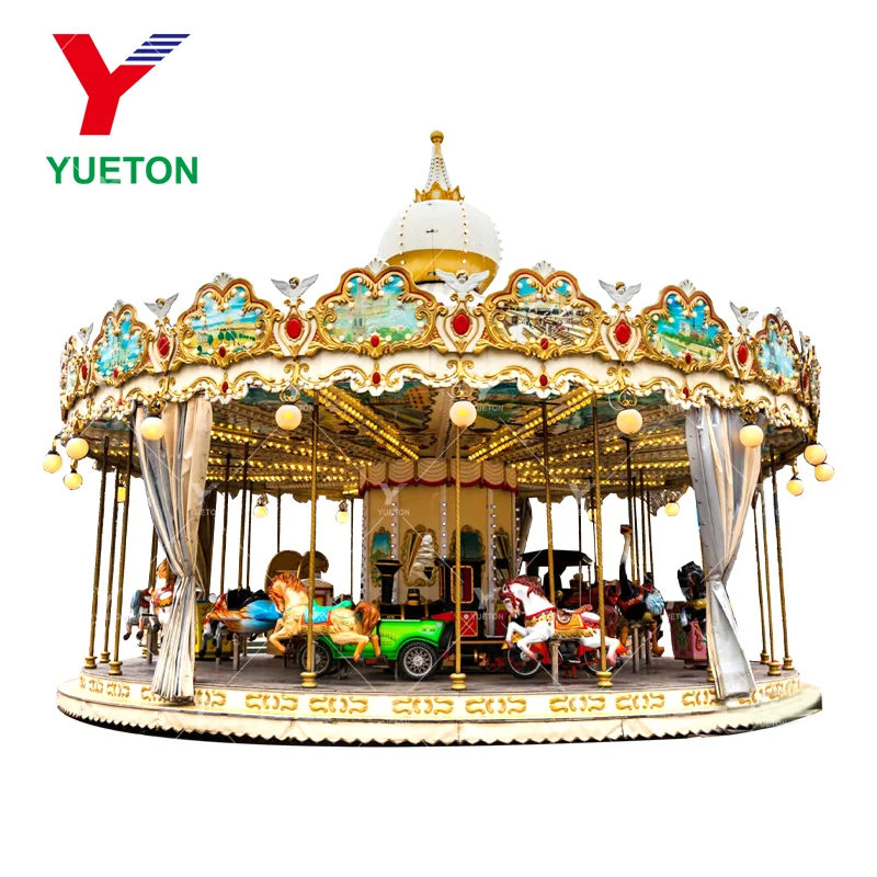 Custom Made Carousel Rides From China Amusement Park Rides Manufacturer According to Your Needs