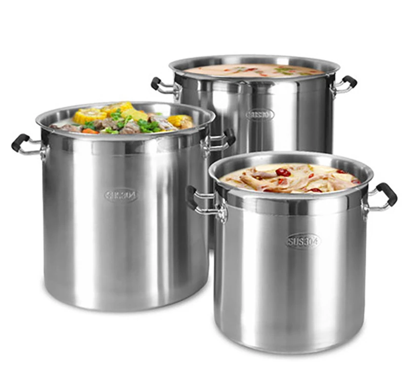 304 Multi-barrel large capacity Composite bottom multi-functional commercial hotel kitchen meat stewed soup pot