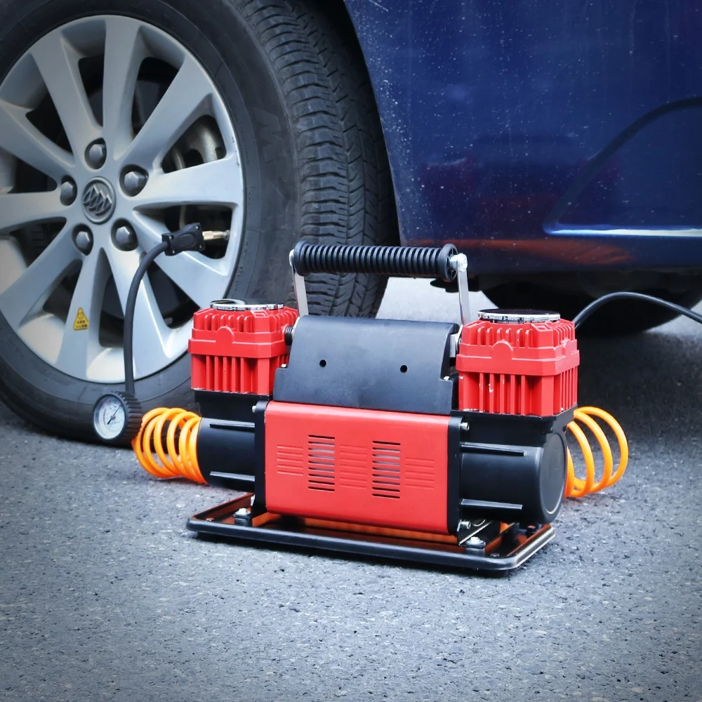 portable mini electric dc12v car tire air compressor Tire Inflator Pump