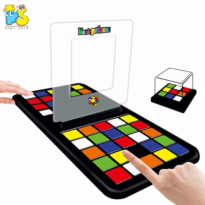 2020 новые детские головоломки настольные магические блоки игры красочные мобильные квадратные соревнования магический куб