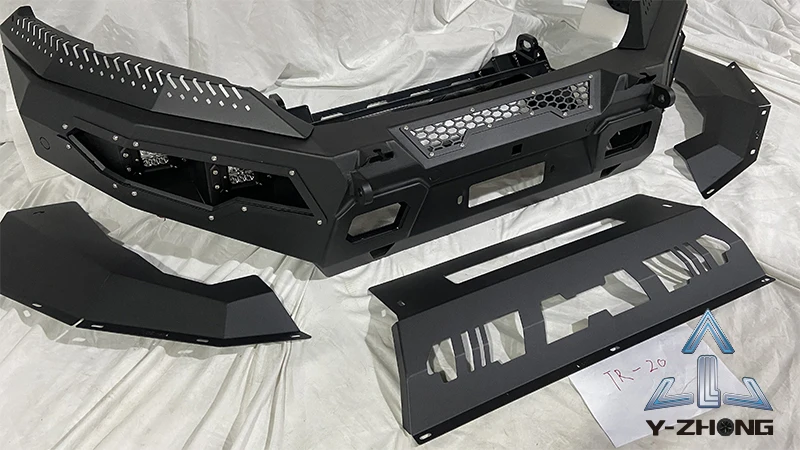 Wholesale Bull Bar 4x4 Offroad Steel Front Bumper Guard For Ford Ranger Raptor F150 Mazda BT50 DodgeRam200  LC200 FJ Cruiser
