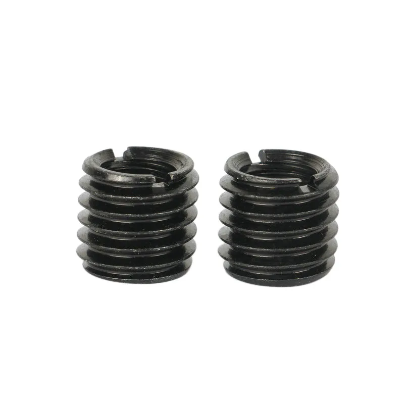Carbon Steel Locking ensat threaded bushing Stainless Steel Slotted Self Tapping Thread Insert For Thread Repair