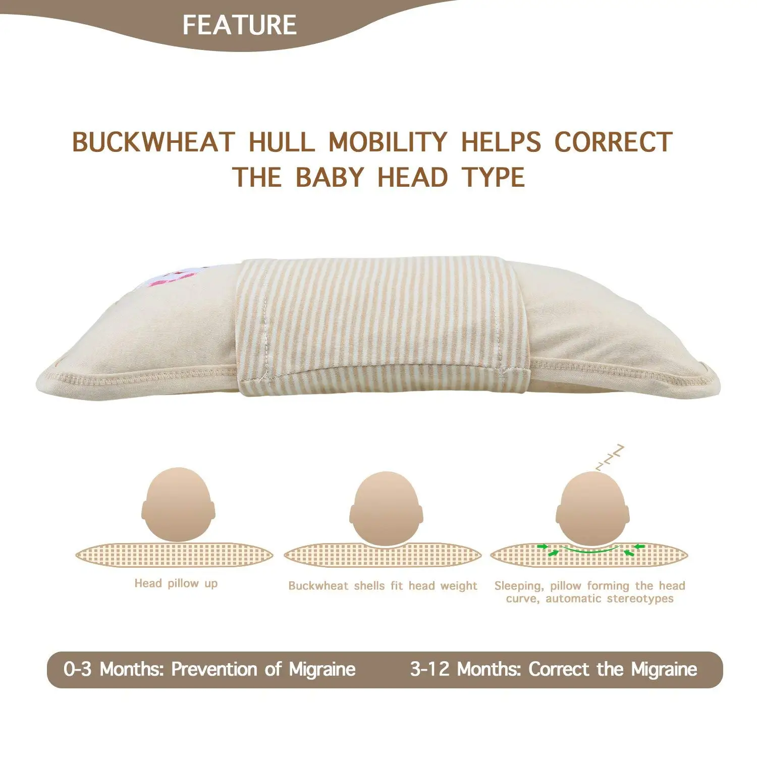 Egyptian Cotton White 300T  pillow case Toddler Pillowcase for  baby Pillow 100% Natural Cotton Toddler Pillowcase