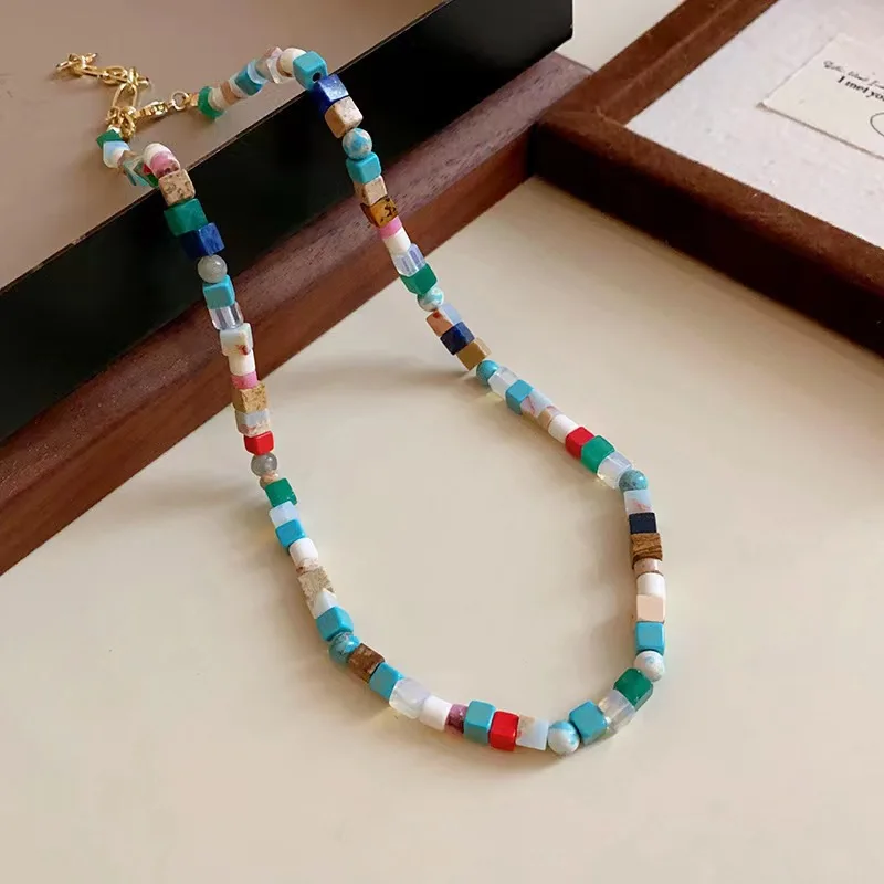 Sh boho Dainty Tiny Beaded Bracelets Stack Teens Gift 2024 New Multicolor Friendship Handmade Boho Jewelry For Women Men