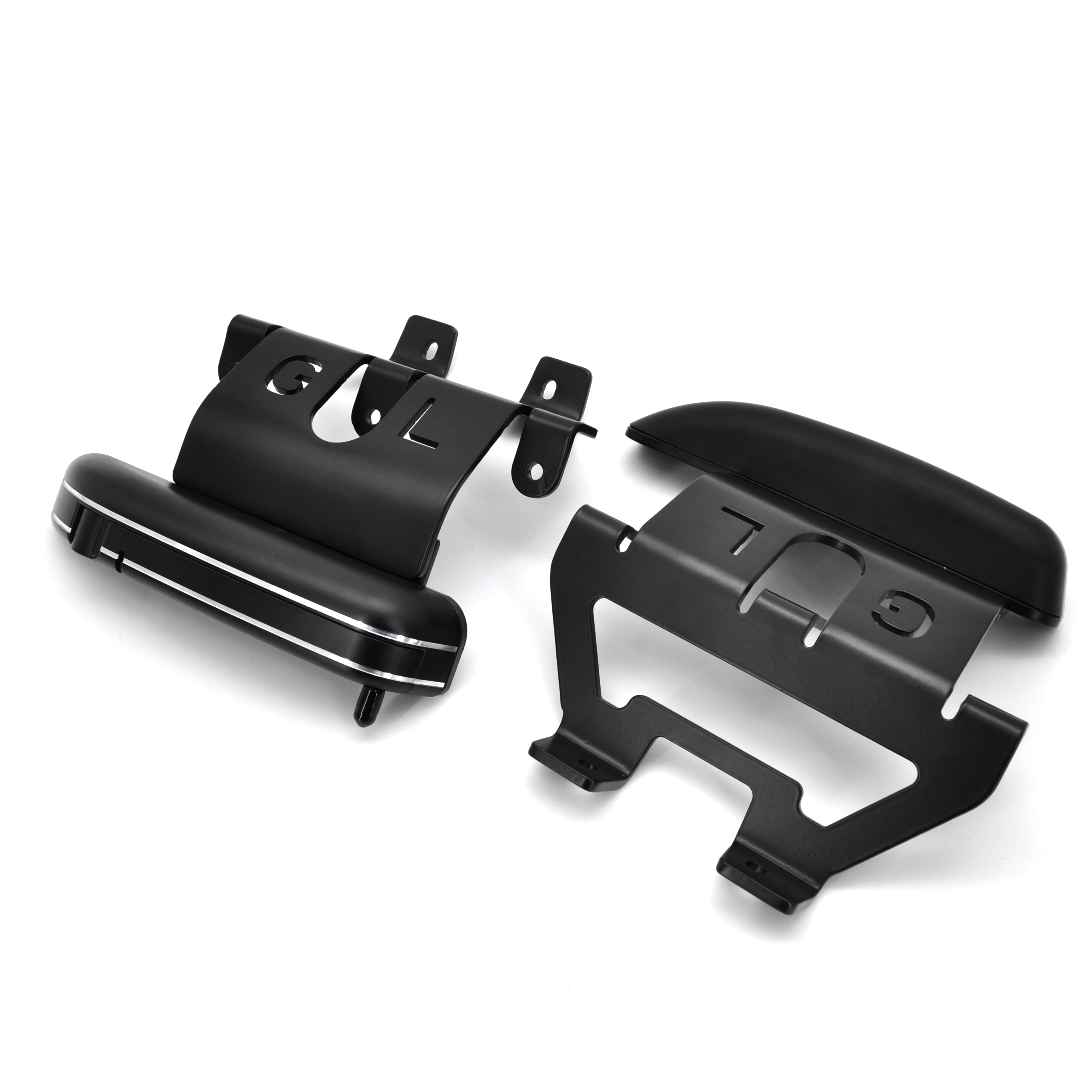 Motorcycle Diver Aero Flip-Out Highway Pegs  Footrest Foot Pegs  FOR HONDA GOLD WING GL1800 GL1800B F6B 2021 Black