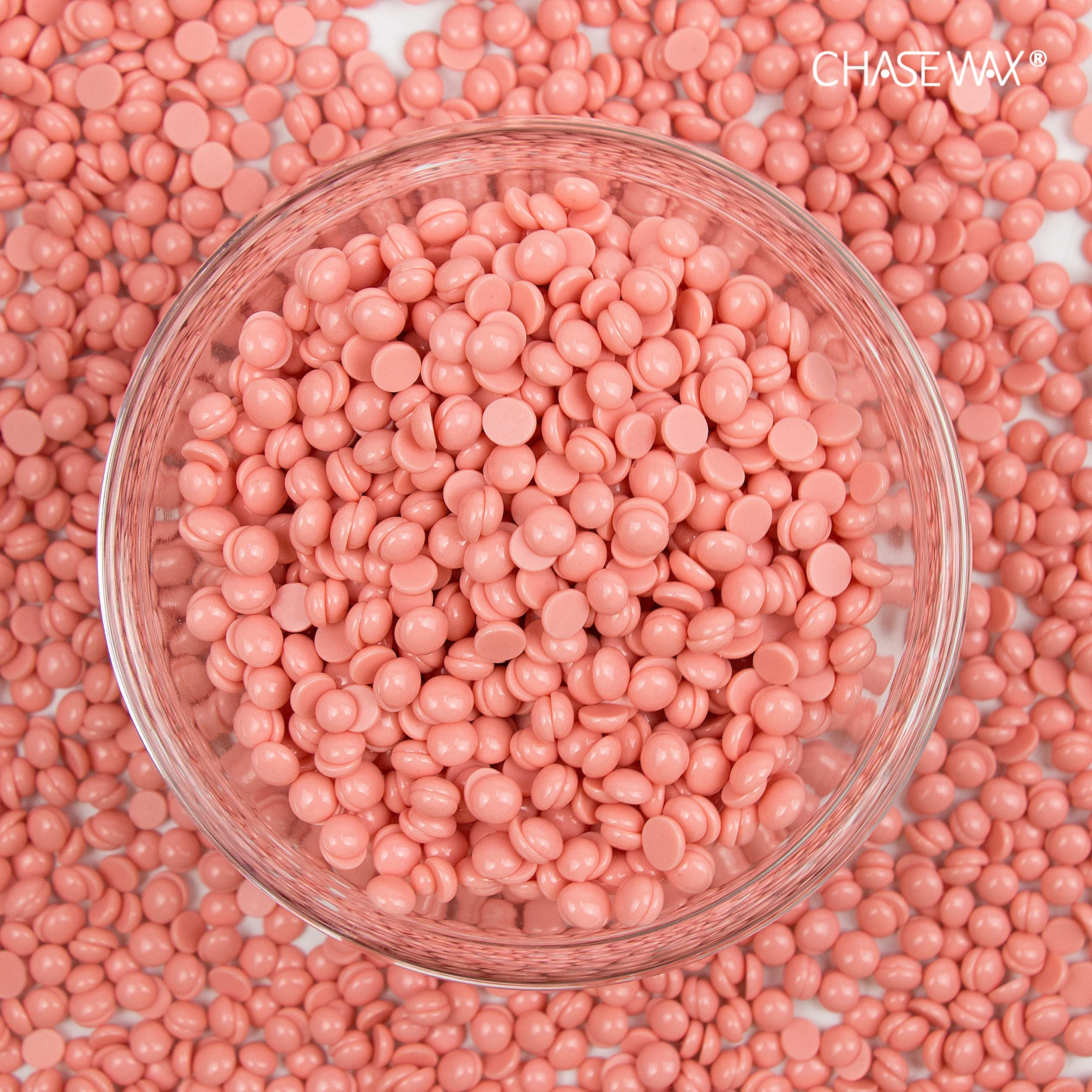 Low Melt Temperature 100g Rose Pink Depilatory Wax  Hair Removal Hard Wax Beans For Stubborn Hair
