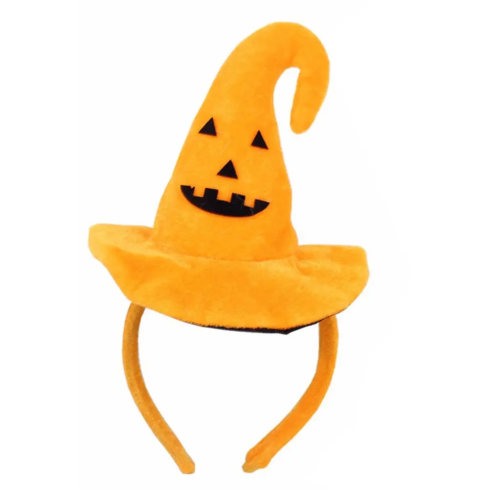 Wholesale Halloween Pumpkin Hat Headbands Ghost Clown Hairband Skull Hair Hoops for Halloween Party