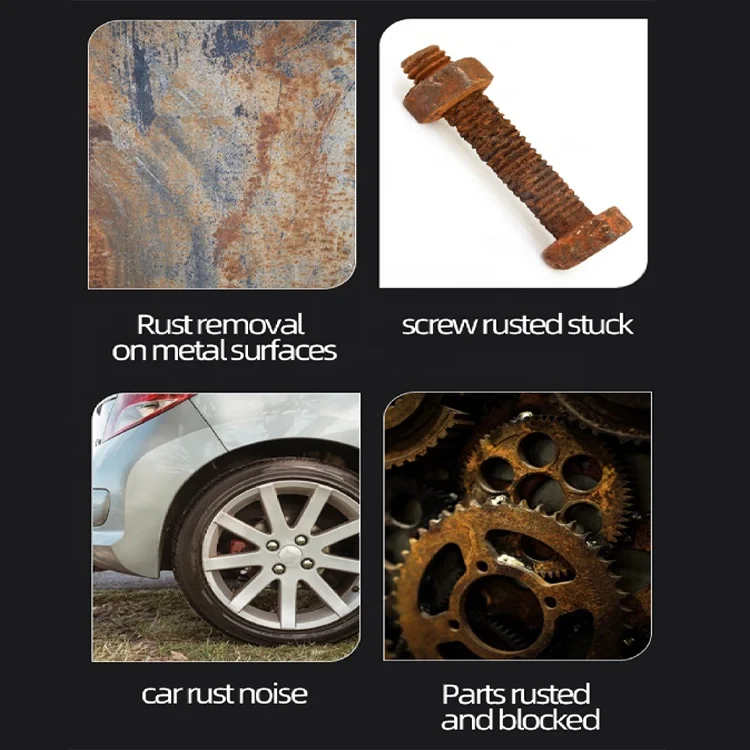 Custom anti rust lubricant spray RP7 multipurpose rust remover exclusive formula popular
