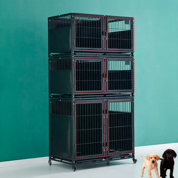 Eaynon Pet Shop Foster Cage Breeding Display Cat Dog Beauty Storage Pets Hospital Pet Cage