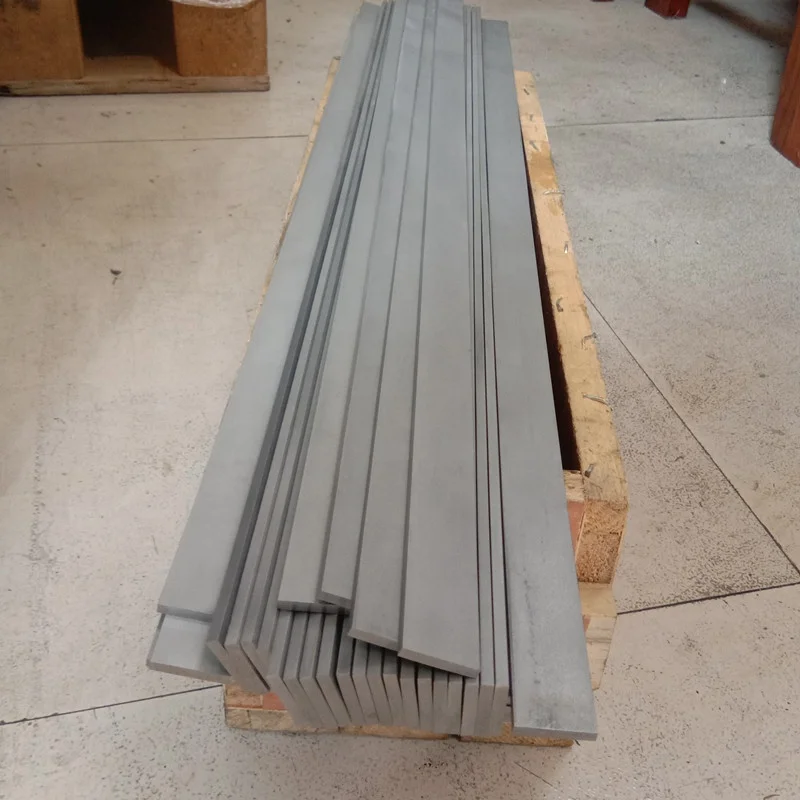 Tungsten Carbide Strips, Cemented Carbide Flat Bar, Carbide Square Plate with Good Wear Resistance