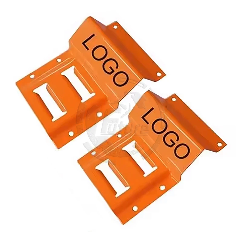 Heavy Duty E Track Wheel Chock Kit Trailer Tie Down System for UTV, ATV, Mower,Motorcycles, Car
