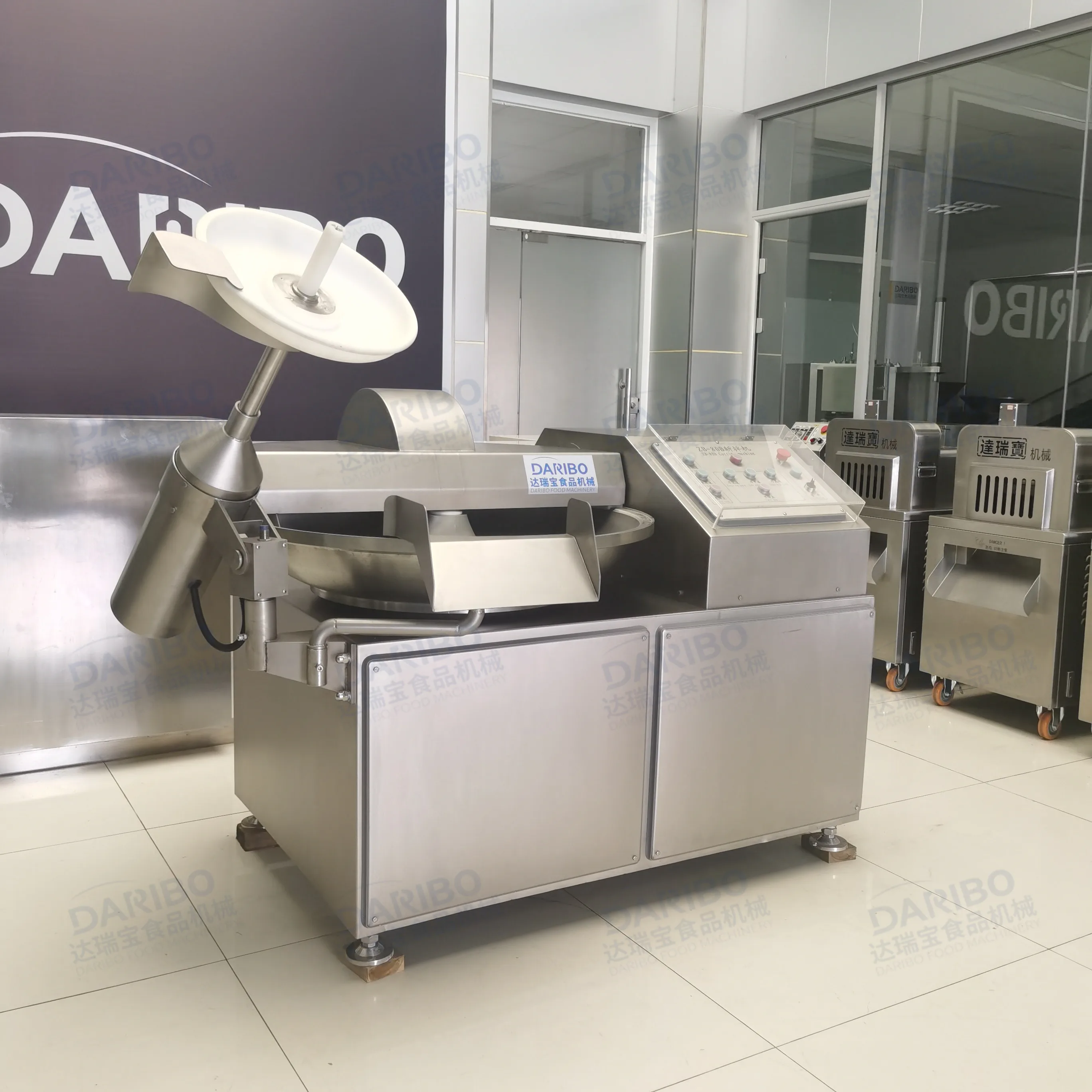 Heavy Duty Meat Bowl Cutter Meat Mix Processing Equipment