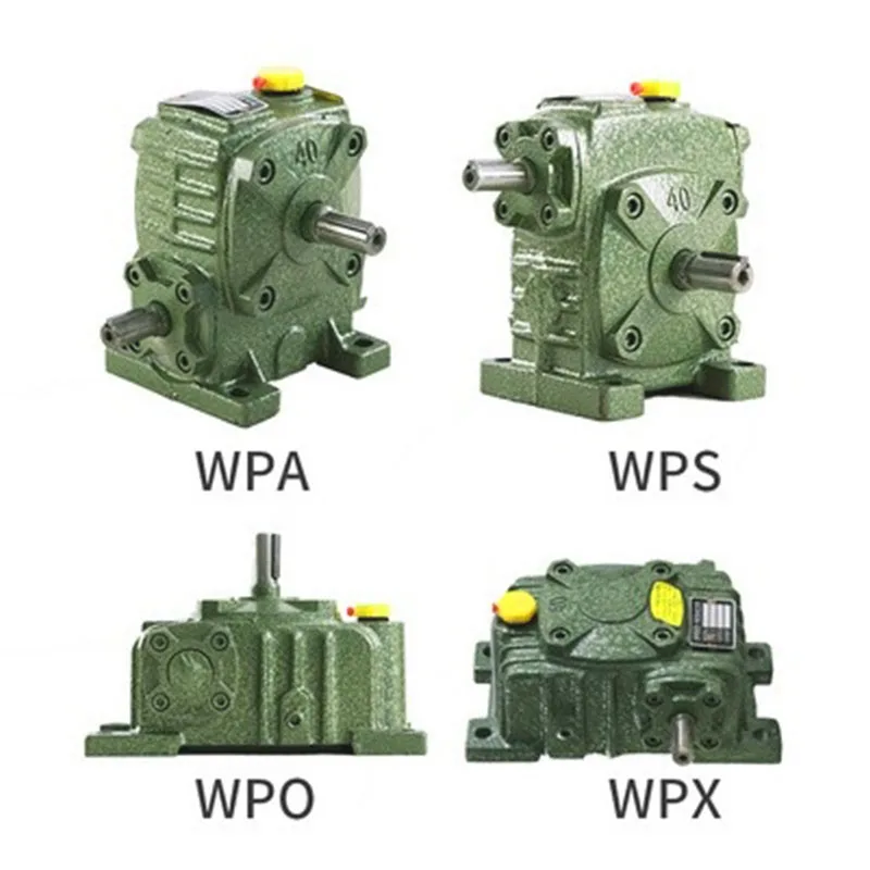 EPG WPA series worm speed reducer gearbox WPA40 WPA50 WPA60 gearbox wpa with 2.5kw motor