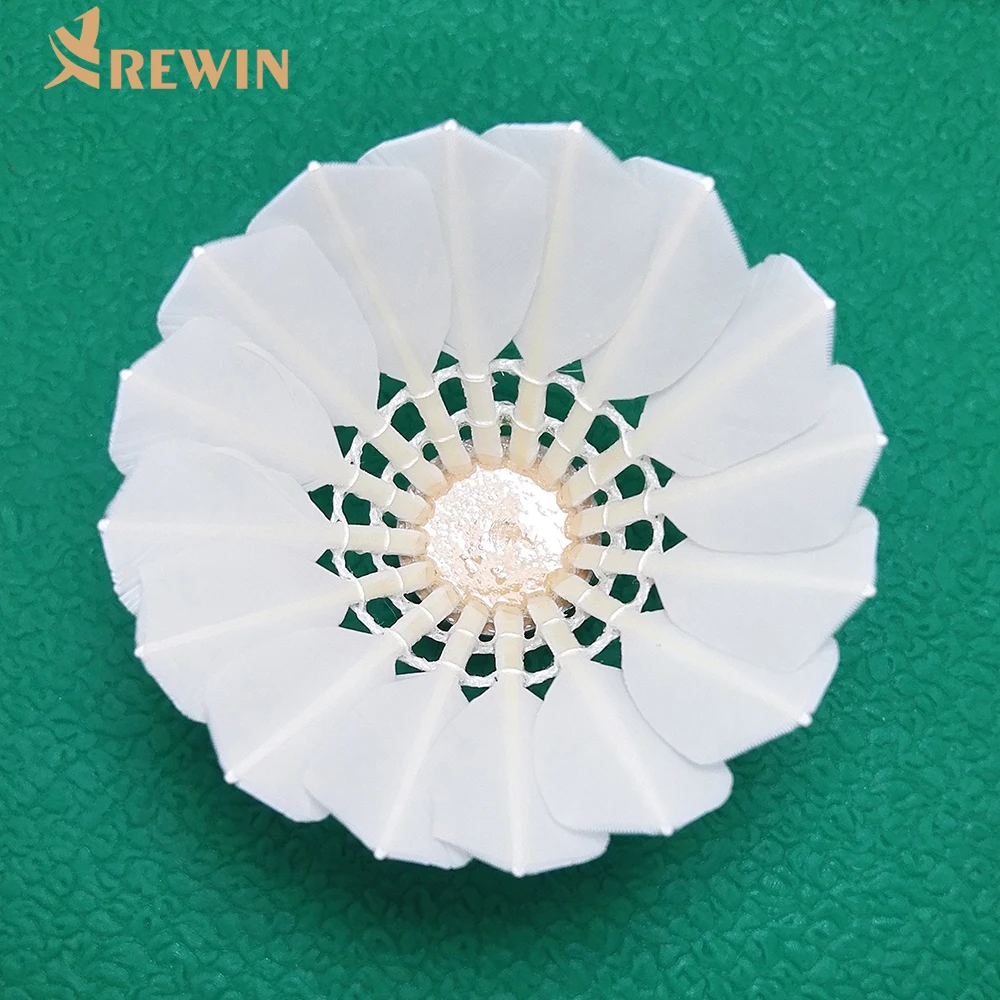 2022 International Tournament Grade Goose Feather Badminton Shuttlecock Master No.4 China factory hot sale Japan korea USA