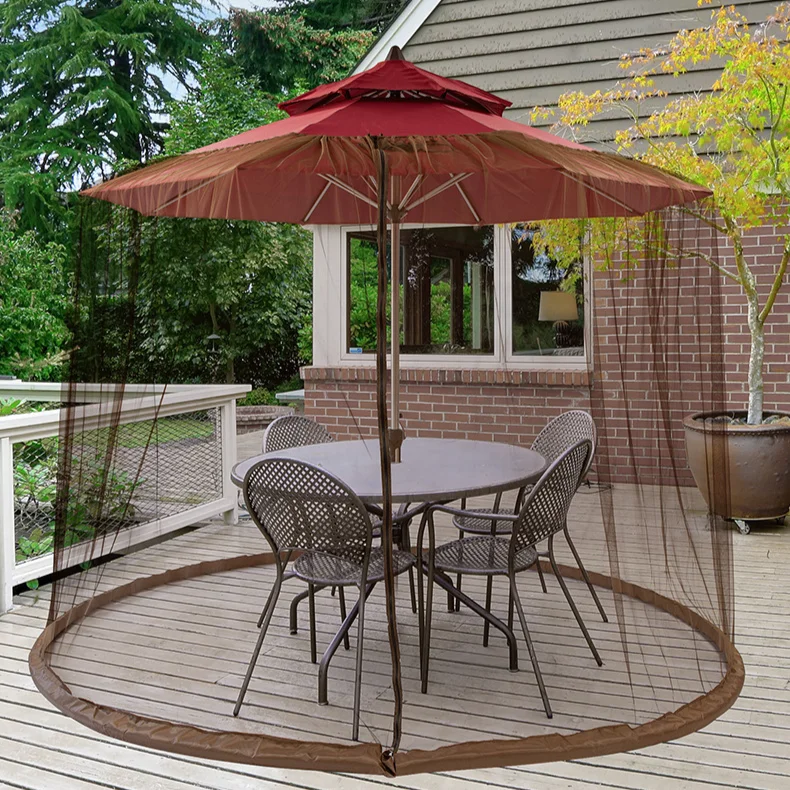 Garden Umbrella Hanging Tent Summer Cover Mesh Production of King Double Bed Canopy Dome Round Mosquito Net for Outdoor