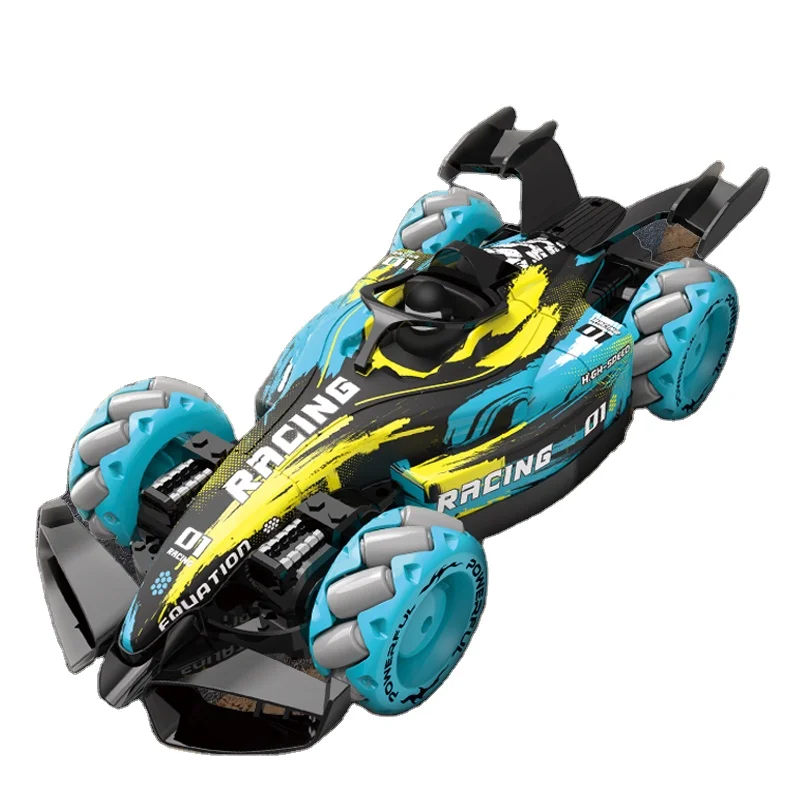 2.4GHz Remote Control Drifting Stunt Car Playing Rotation High Speed Race car Vehicle with LED Light Sound Funny Toys For Kids